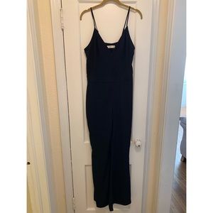 Abercrombie & Fitch V-Neck Flare Jumpsuit, M